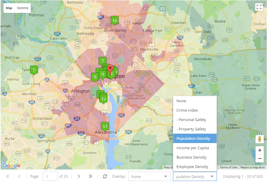 heat maps